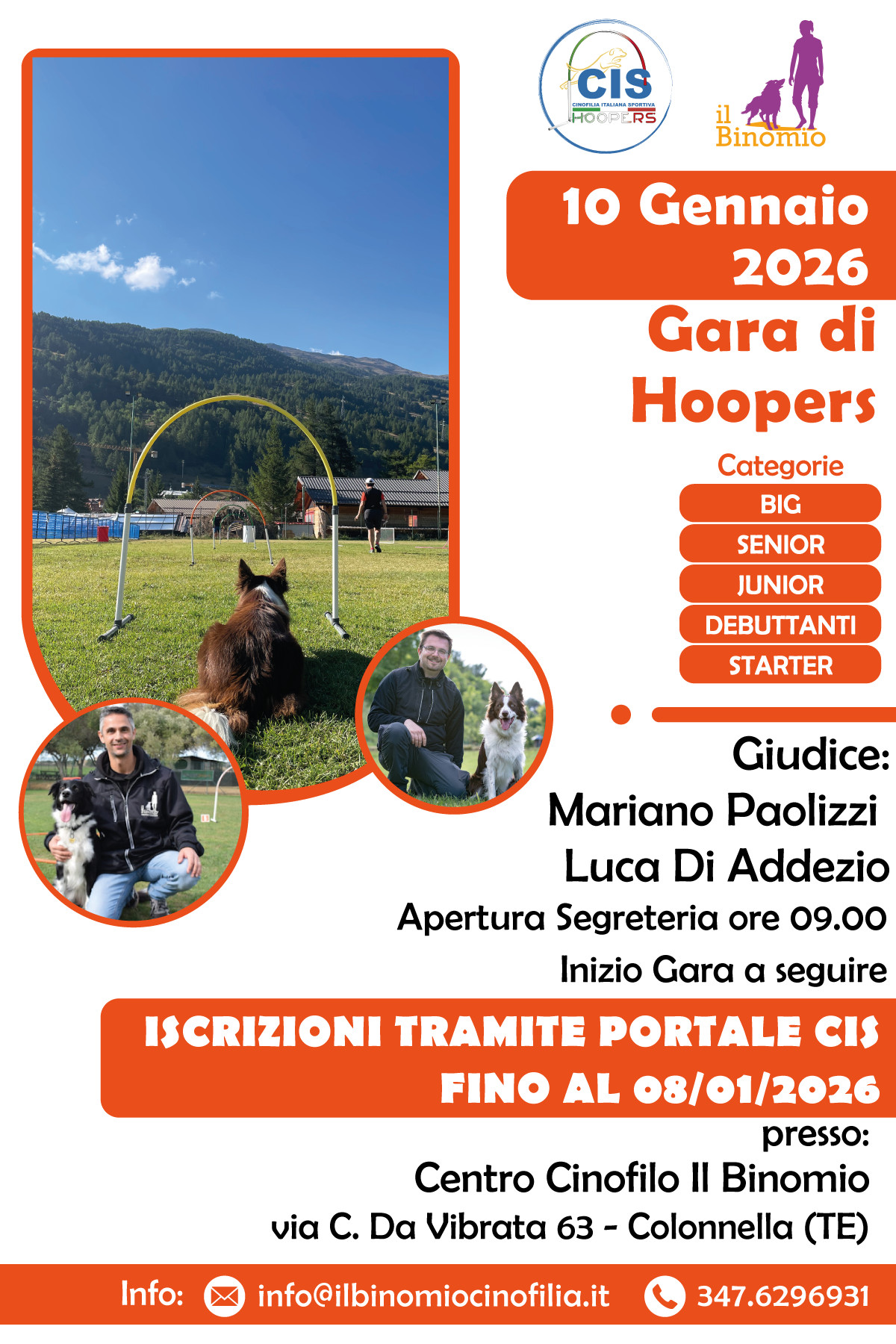 gara hoopers 10 gennaio 2026